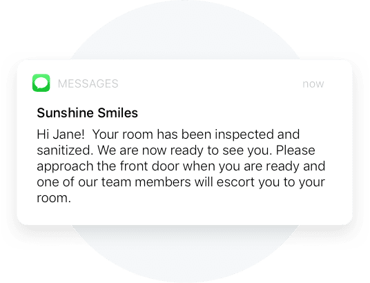 Patient Enters Office